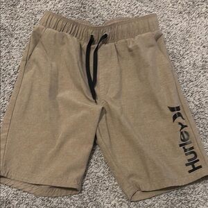 Hurley Khaki Shorts. Boys size 7/8